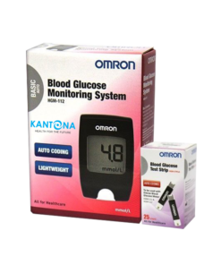 Hộp máy đo đường huyết Omron HGM-112