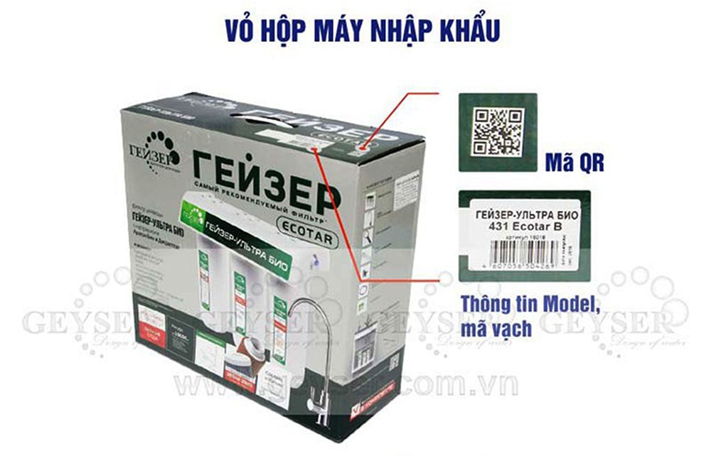 vo hop may loc nuoc nano geyser ecotar 4 nhap khau - Máy lọc nước nano Geyser Ecotar 4 - Made in Russia