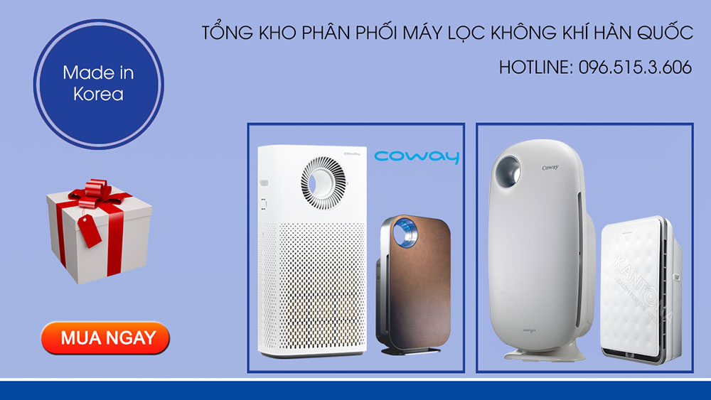 tong kho phan phoi may loc khong khi coway - Đại lý bán máy lọc không khí Coway chính hãng tại Hà Nội.