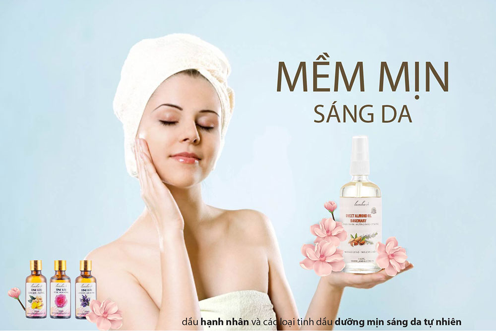 dau hanh nhan duong da - Các phương pháp giữ ẩm cho da và môi trong mùa hanh khô